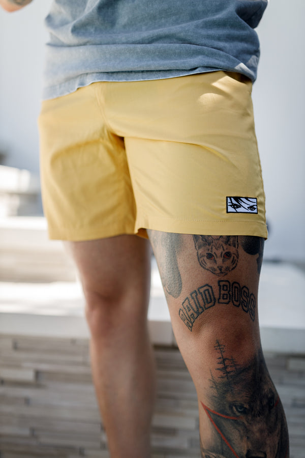 Eyes Boardshorts - Mustard