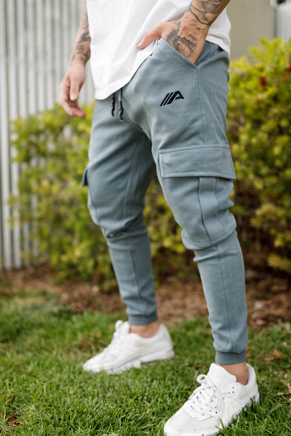 Oblique "A" V2 Joggers - Seafoam