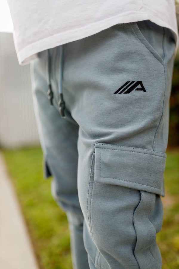 Oblique "A" V2 Joggers - Seafoam