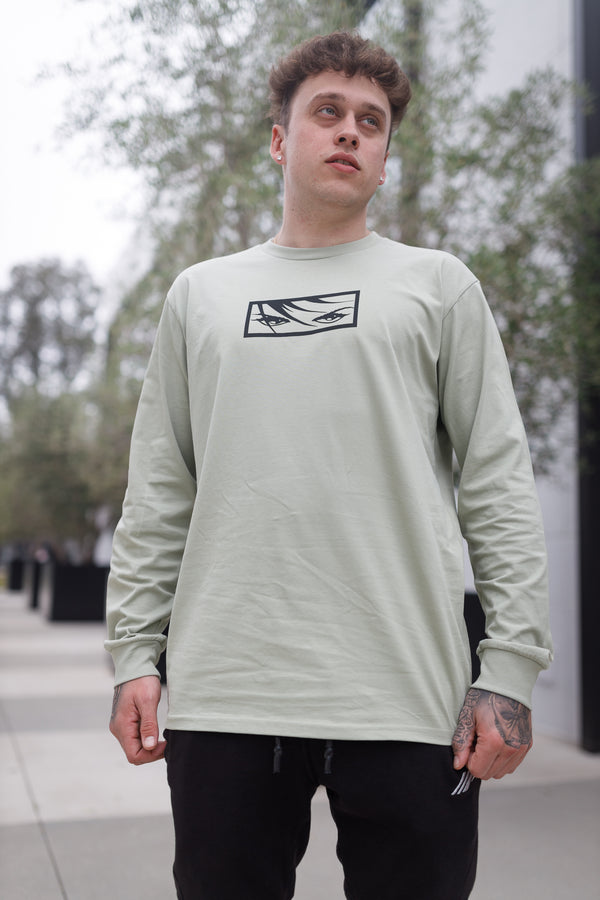 Eyes Long Sleeve - Pistachio