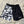 Load image into Gallery viewer, Eyes Split Boardshorts - Black/White