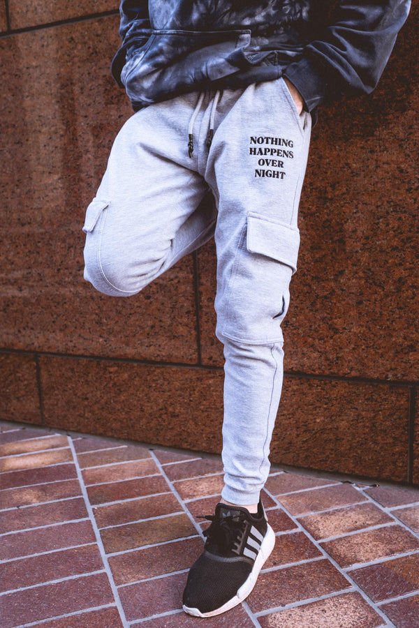 NHON Cargo Joggers V2 - Grey