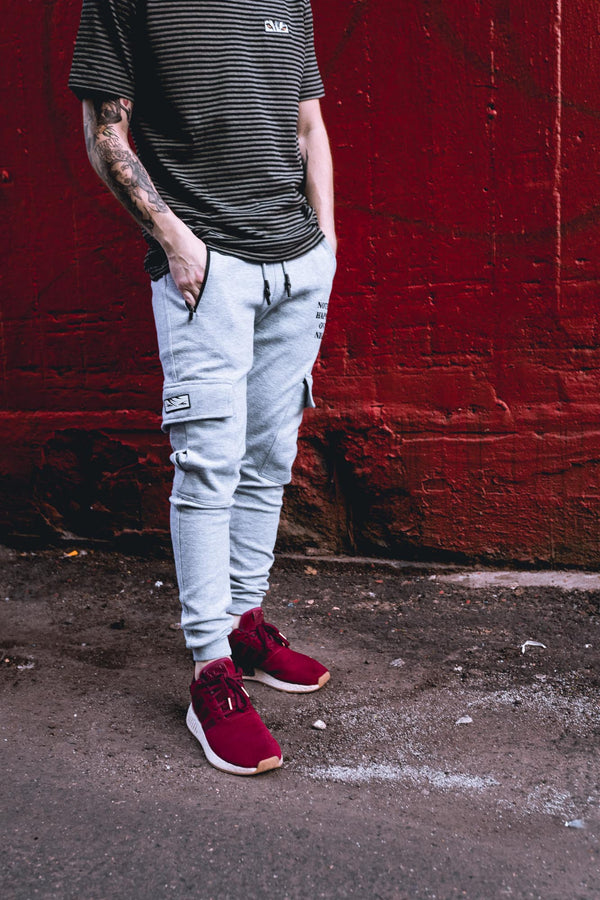 NHON Cargo Joggers V2 - Grey