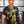 Load image into Gallery viewer, Oblique &quot;A&quot; Tie Dye Tee - Green
