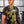 Load image into Gallery viewer, Oblique "A" Tie Dye Tee - Green