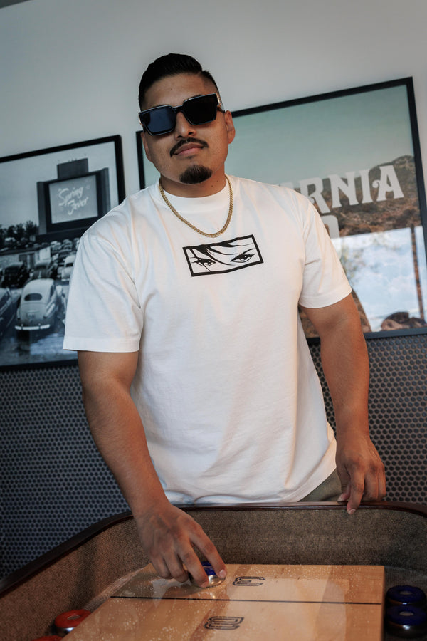 Eyes Oversized Tee - White