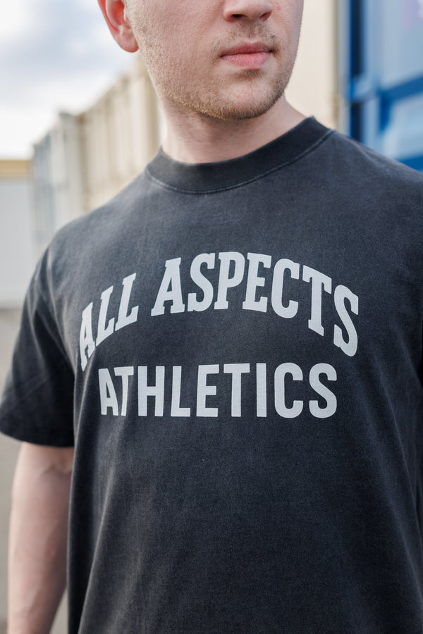 AA Athletics Oversized Tee - Vintage Black