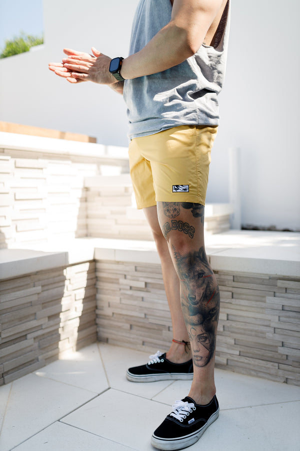 Eyes Boardshorts - Mustard