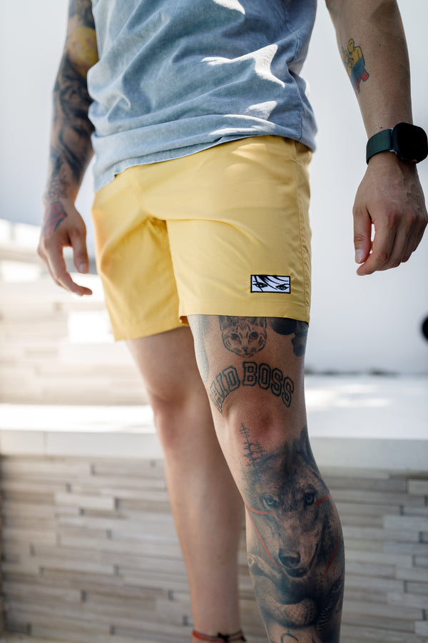 Eyes Boardshorts - Mustard