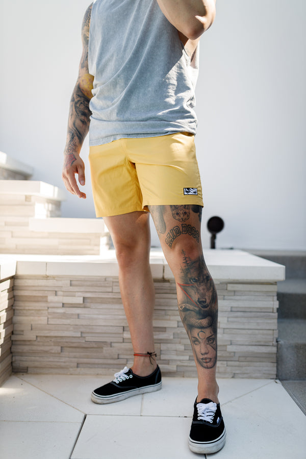 Eyes Boardshorts - Mustard