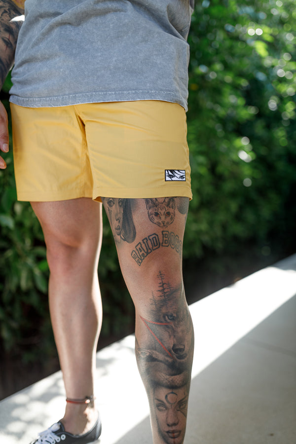 Eyes Boardshorts - Mustard