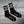 Load image into Gallery viewer, Oblique &quot;A&quot; Socks - Black

