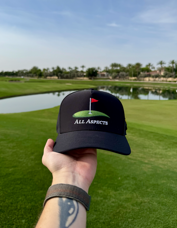 Back 9 Snapback - Black