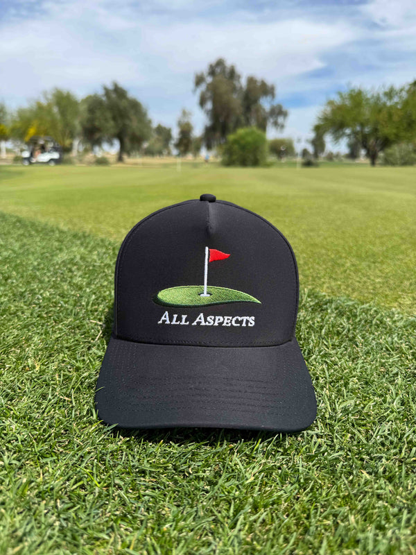 Back 9 Snapback - Black