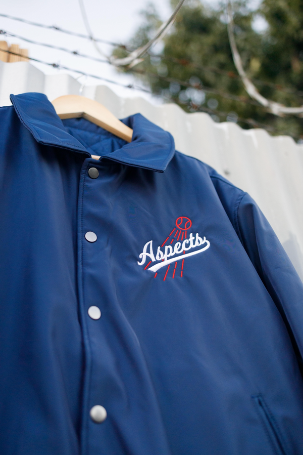 Embroidered Playoffs Bomber - Dodger Blue