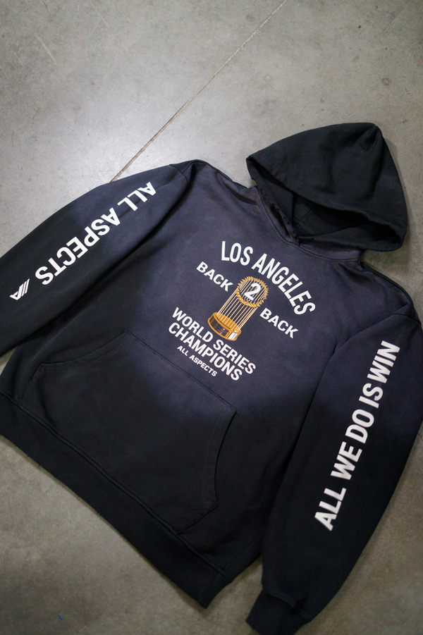 All We Do Is Win Hoodie - Potassium Black