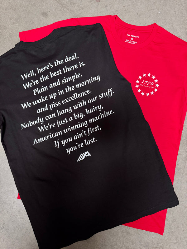 YEEHAW 250 Tee - Black