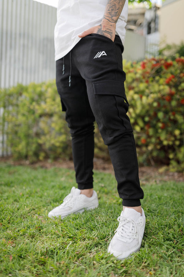 Oblique "A" V2 Joggers - Black