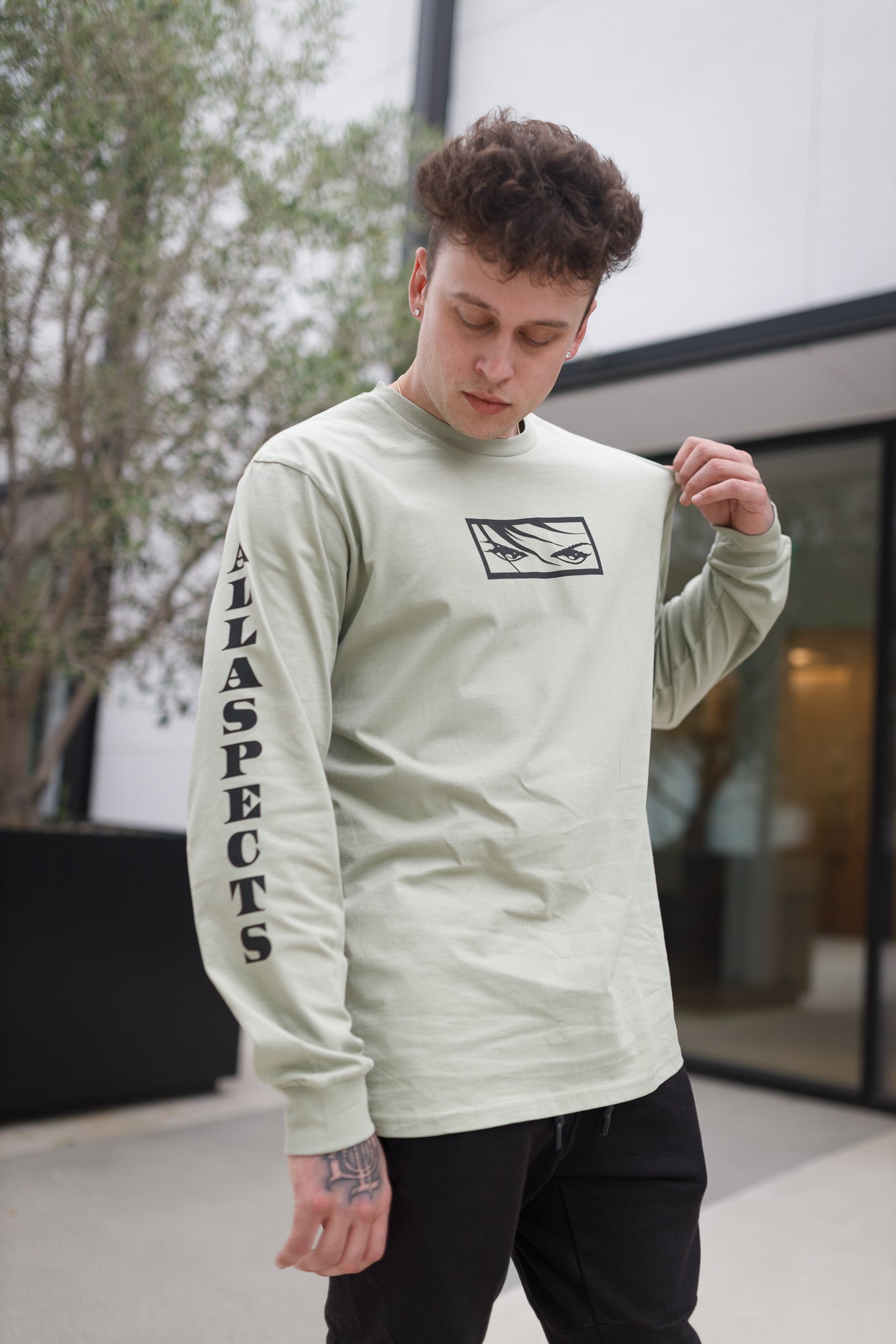 Eyes Long Sleeve - Pistachio – All Aspects