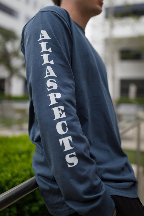 Oblique "A" Long Sleeve - Petrol
