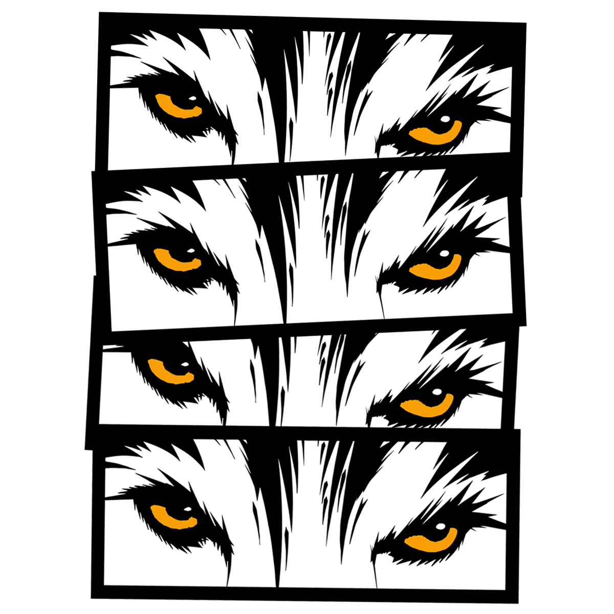 Wolf Eyes Sticker Pack – All Aspects