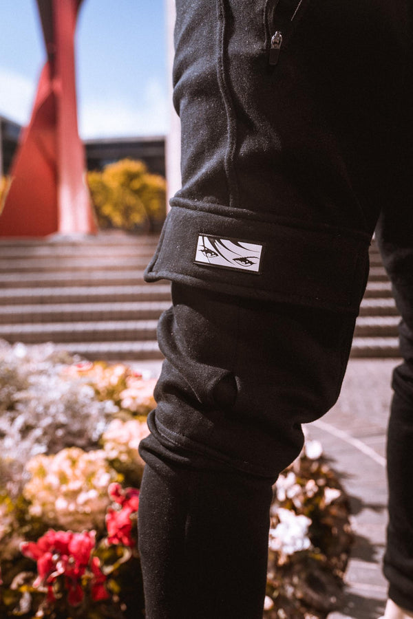 NHON Cargo Joggers V2 - Black