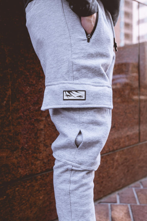 NHON Cargo Joggers V2 - Grey