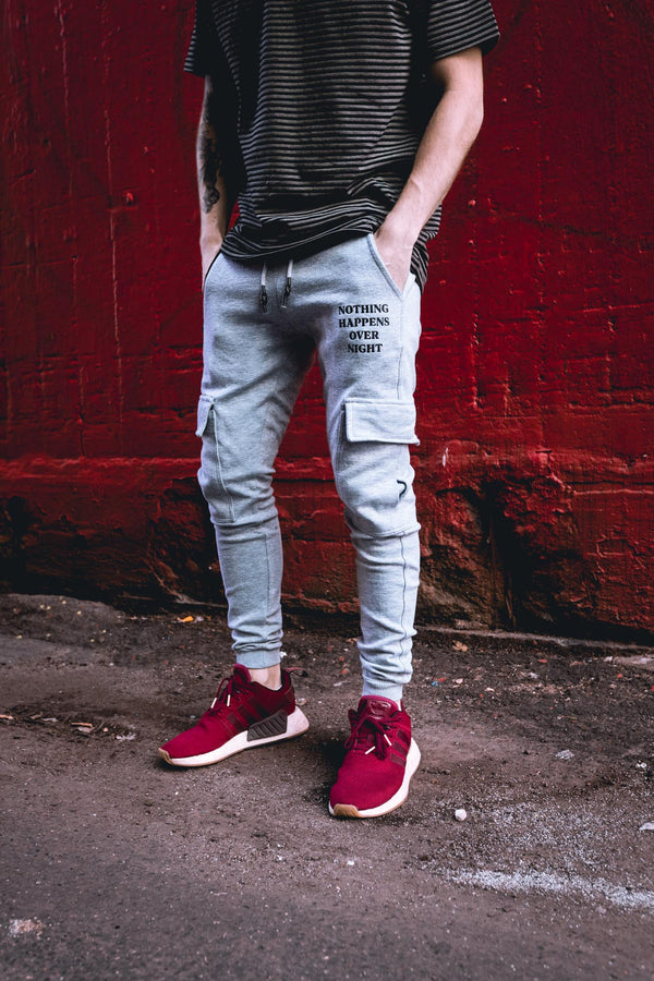 NHON Cargo Joggers V2 - Grey