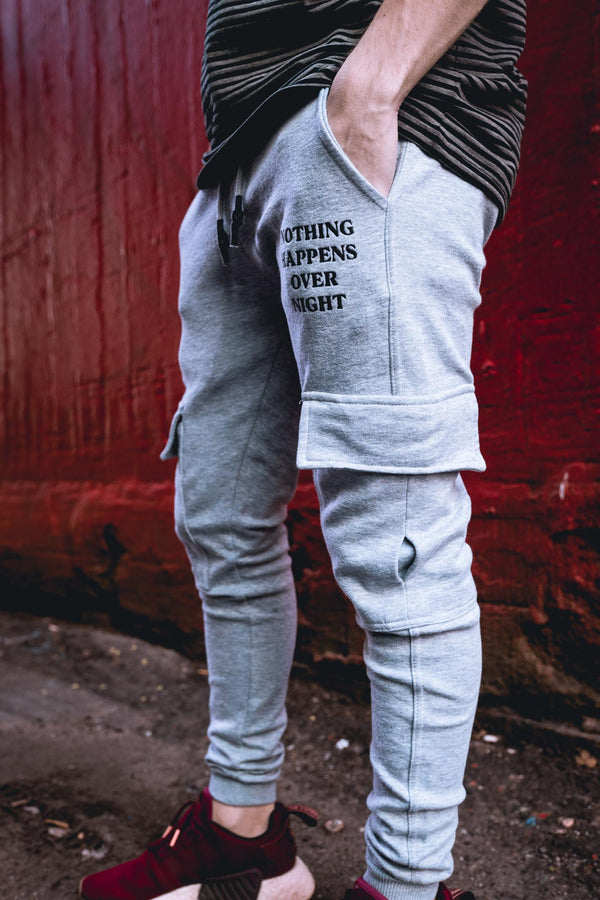 NHON Cargo Joggers V2 - Grey