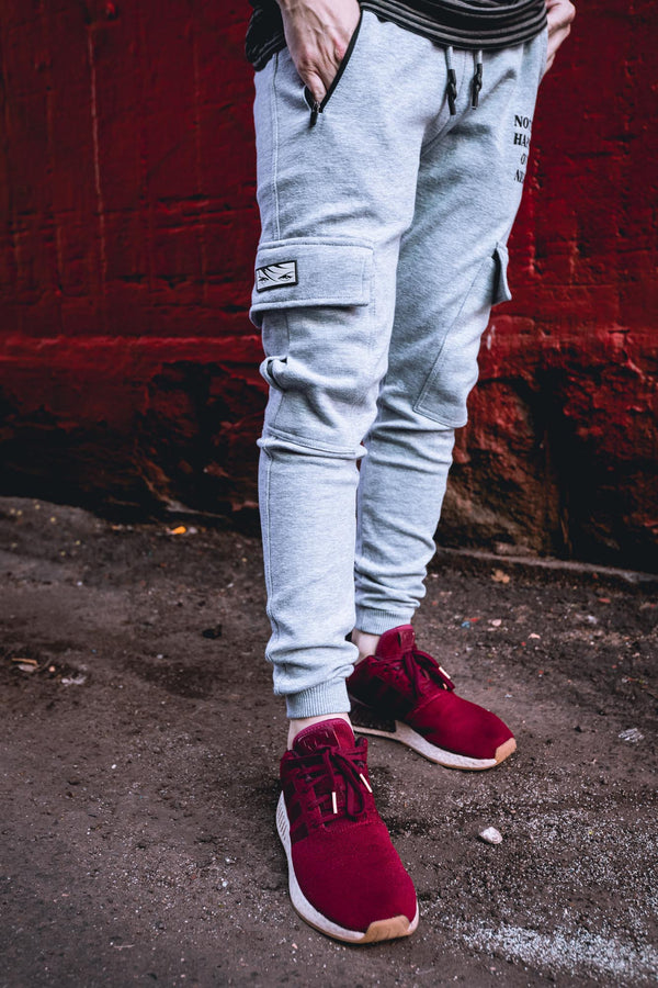 NHON Cargo Joggers V2 - Grey