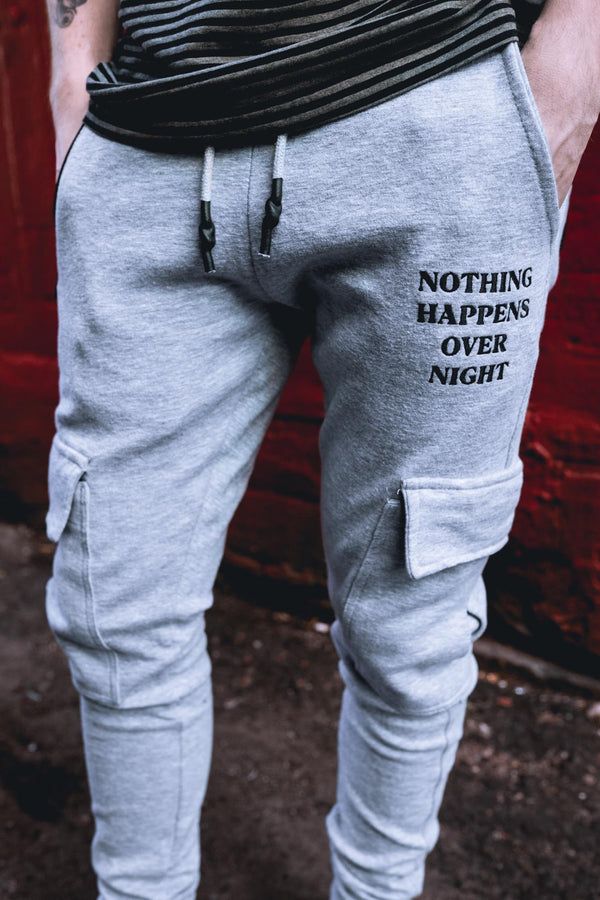 NHON Cargo Joggers V2 - Grey