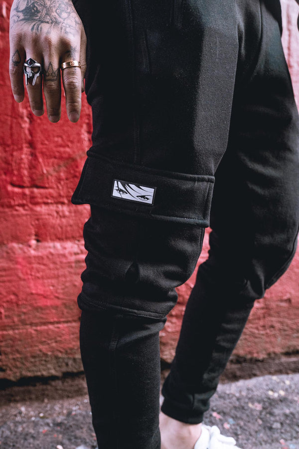 NHON Cargo Joggers V2 - Black