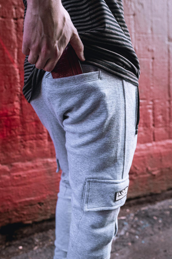 NHON Cargo Joggers V2 - Grey