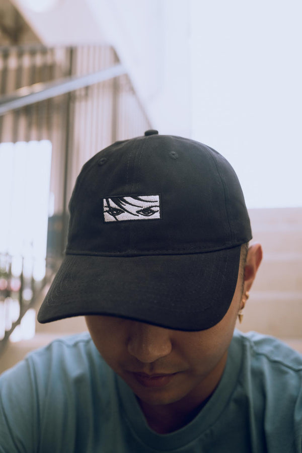 Eyes Dad Hat - Black