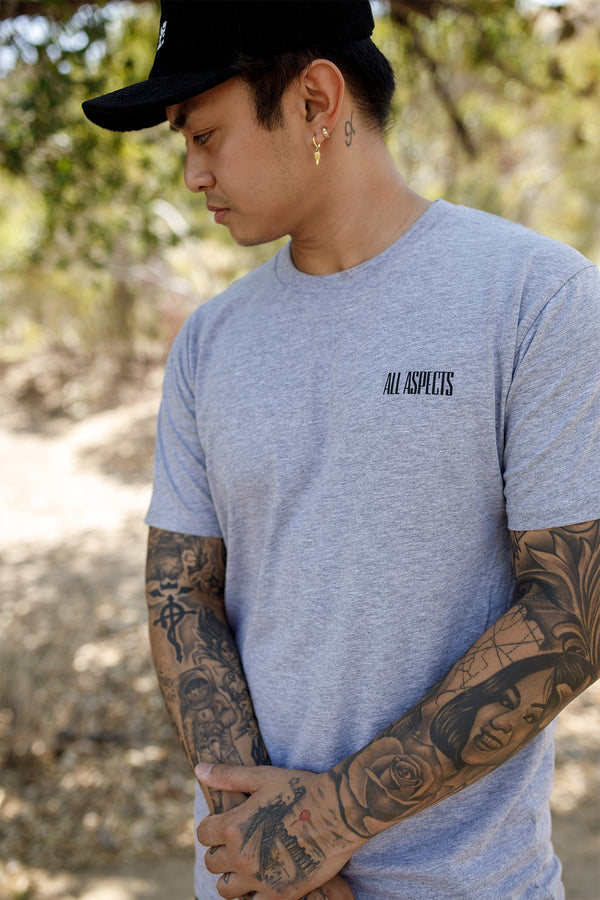 No Days Off Tee - Grey