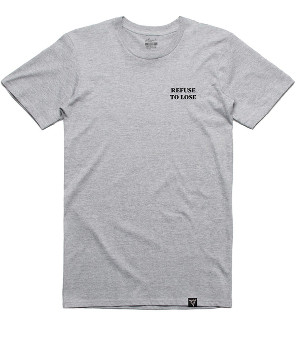 Nothing Happens Overnight Tee - Athletic Heather