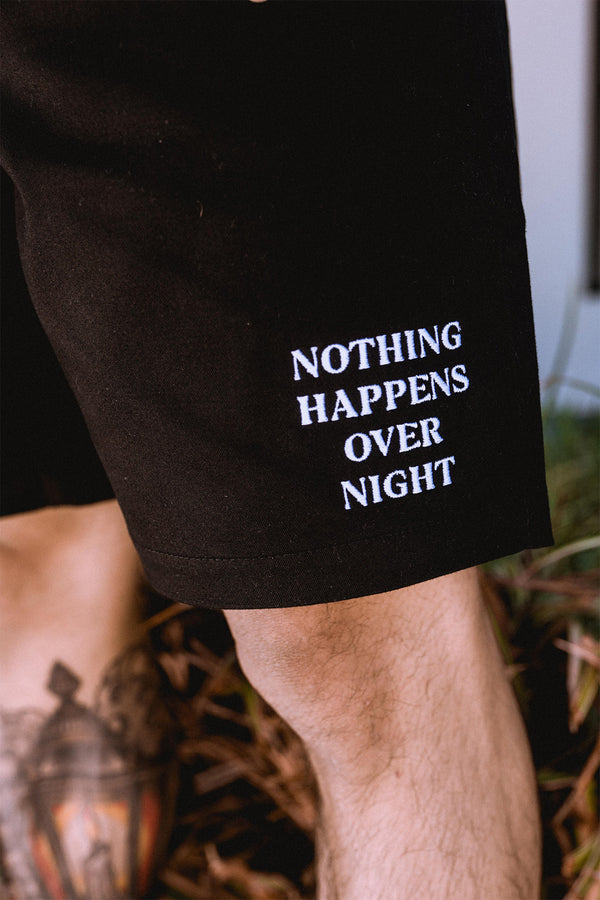 NHON Staple Shorts - Black